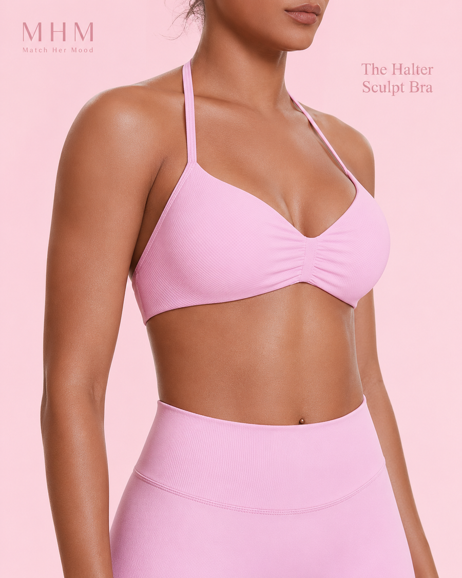 The Halter Sculpt Bra alternate view